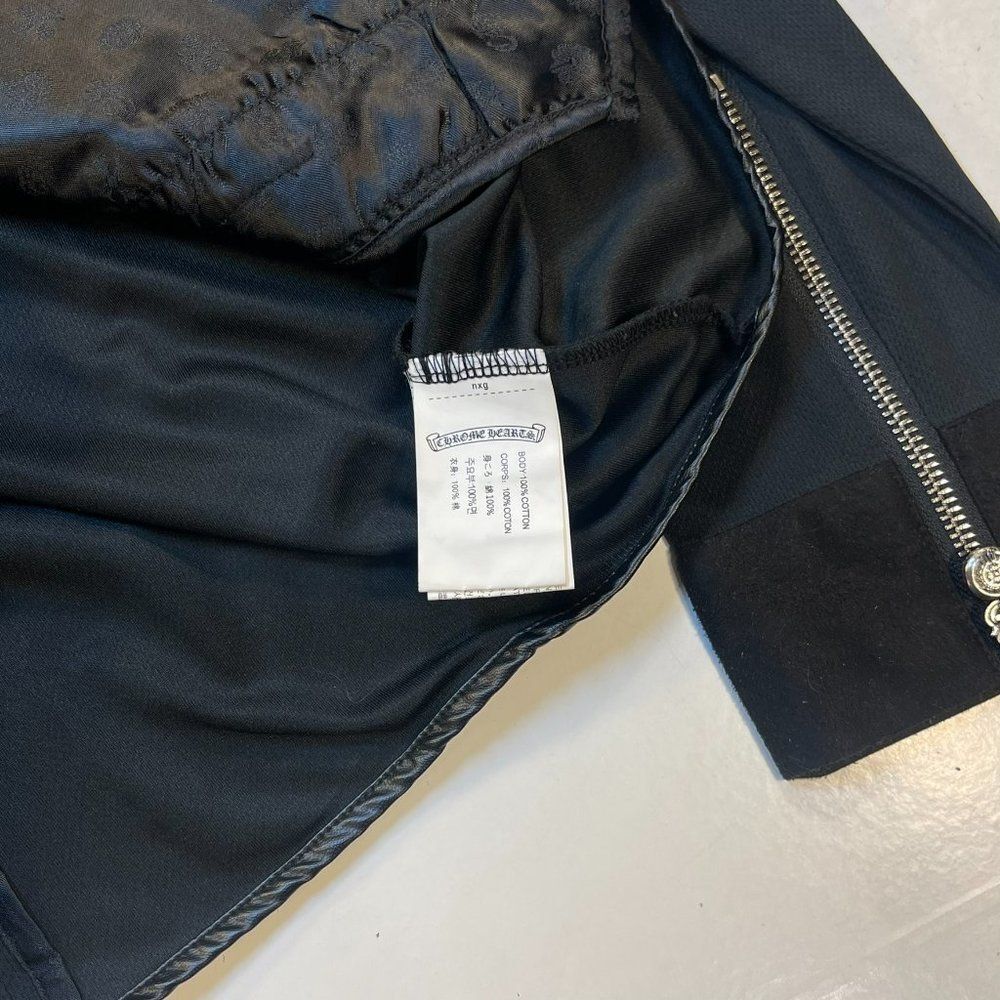 Unbranded BLACK HORSESHOE LOGO ZIP UP TRACK JACKET Sz Mens XL - Picture 10 of 16